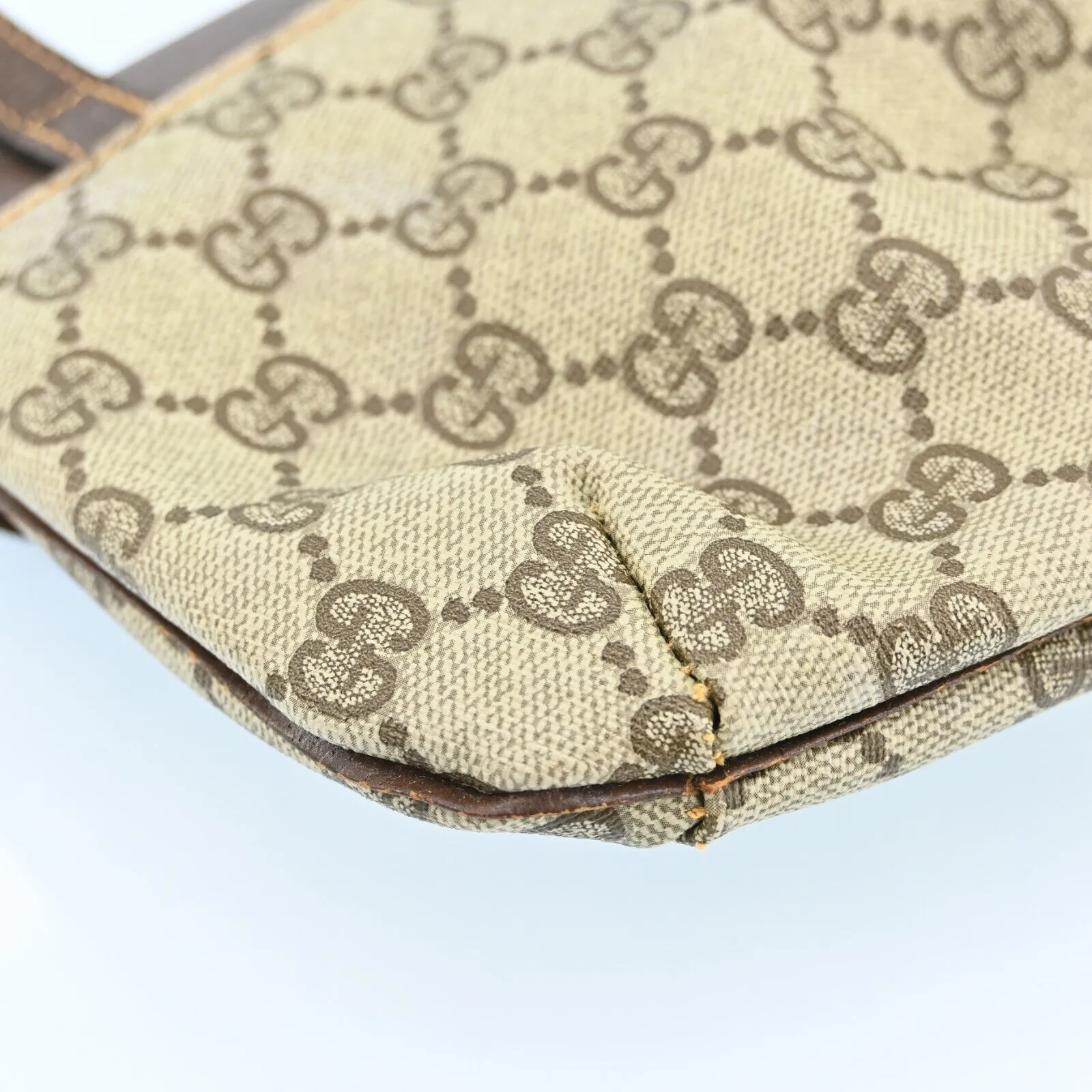 Gucci Gg Pattern Shoulder Bag Pvc