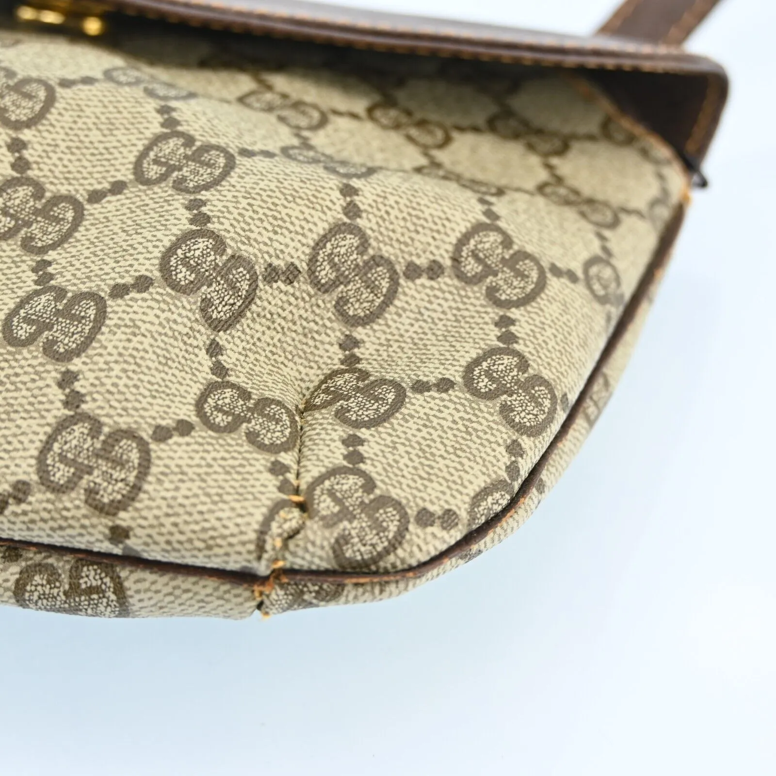 Gucci Gg Pattern Shoulder Bag Pvc