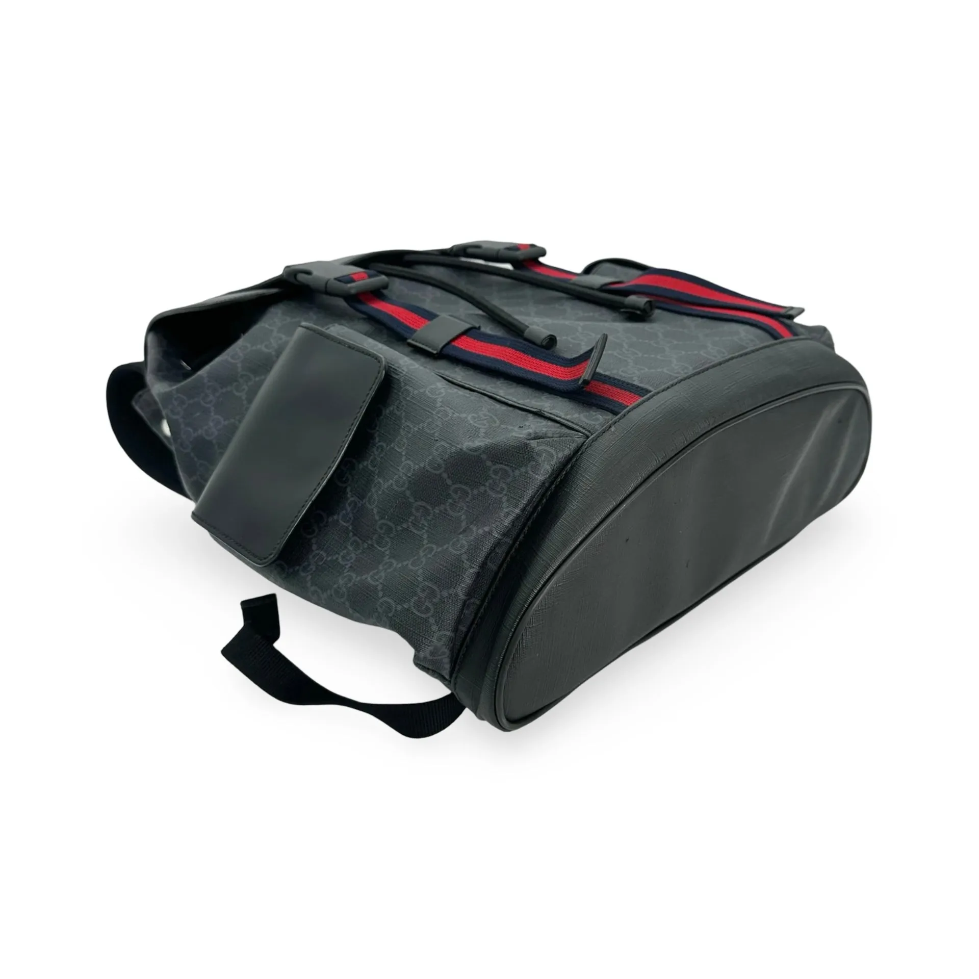 GUCCI: GG Supreme Buckle Backpack