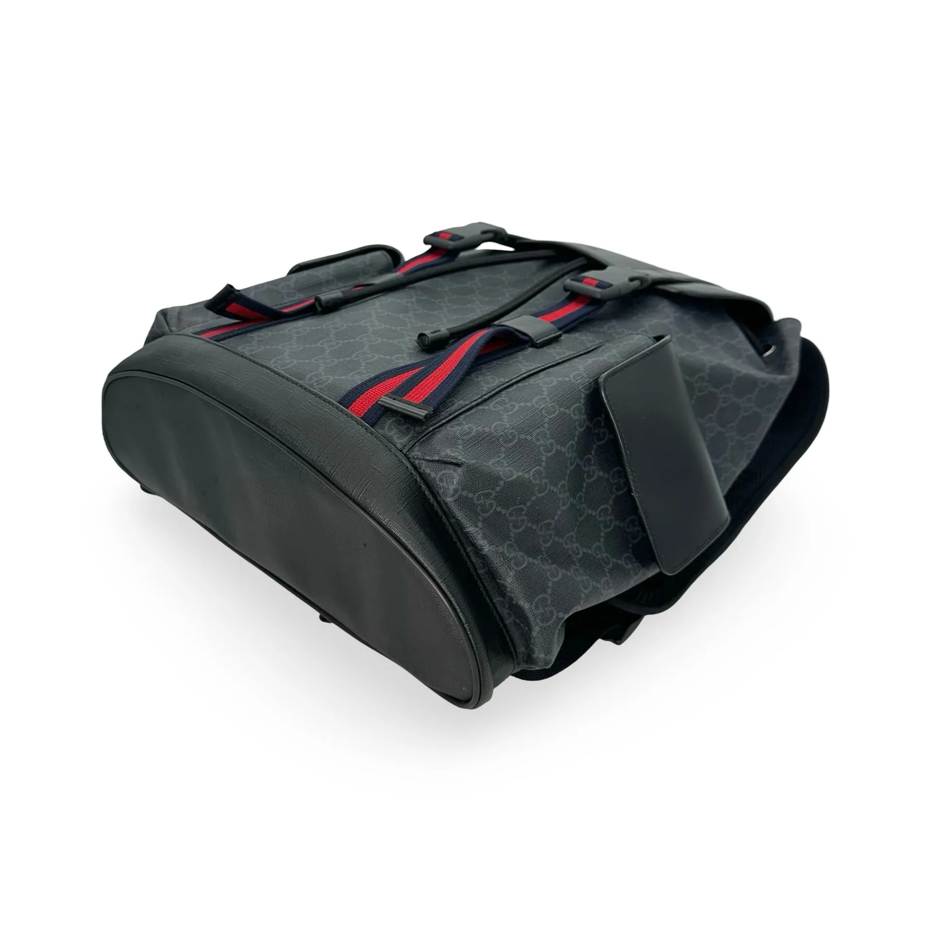 GUCCI: GG Supreme Buckle Backpack