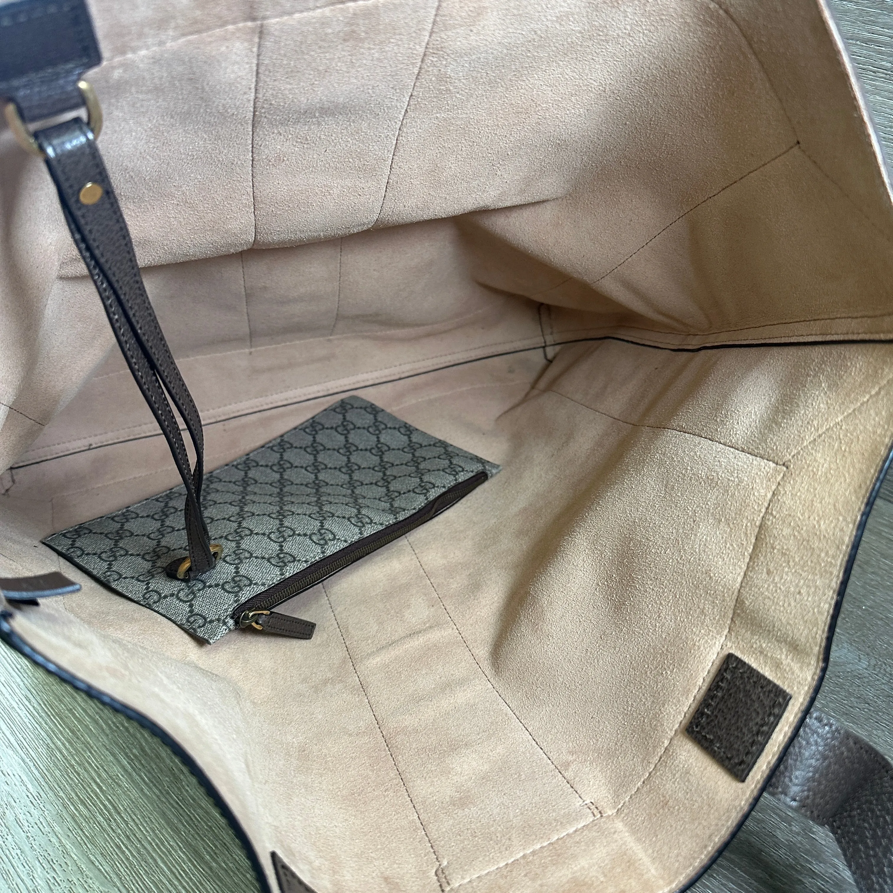 Gucci GG Supreme Canvas Ophidia Tote - Large