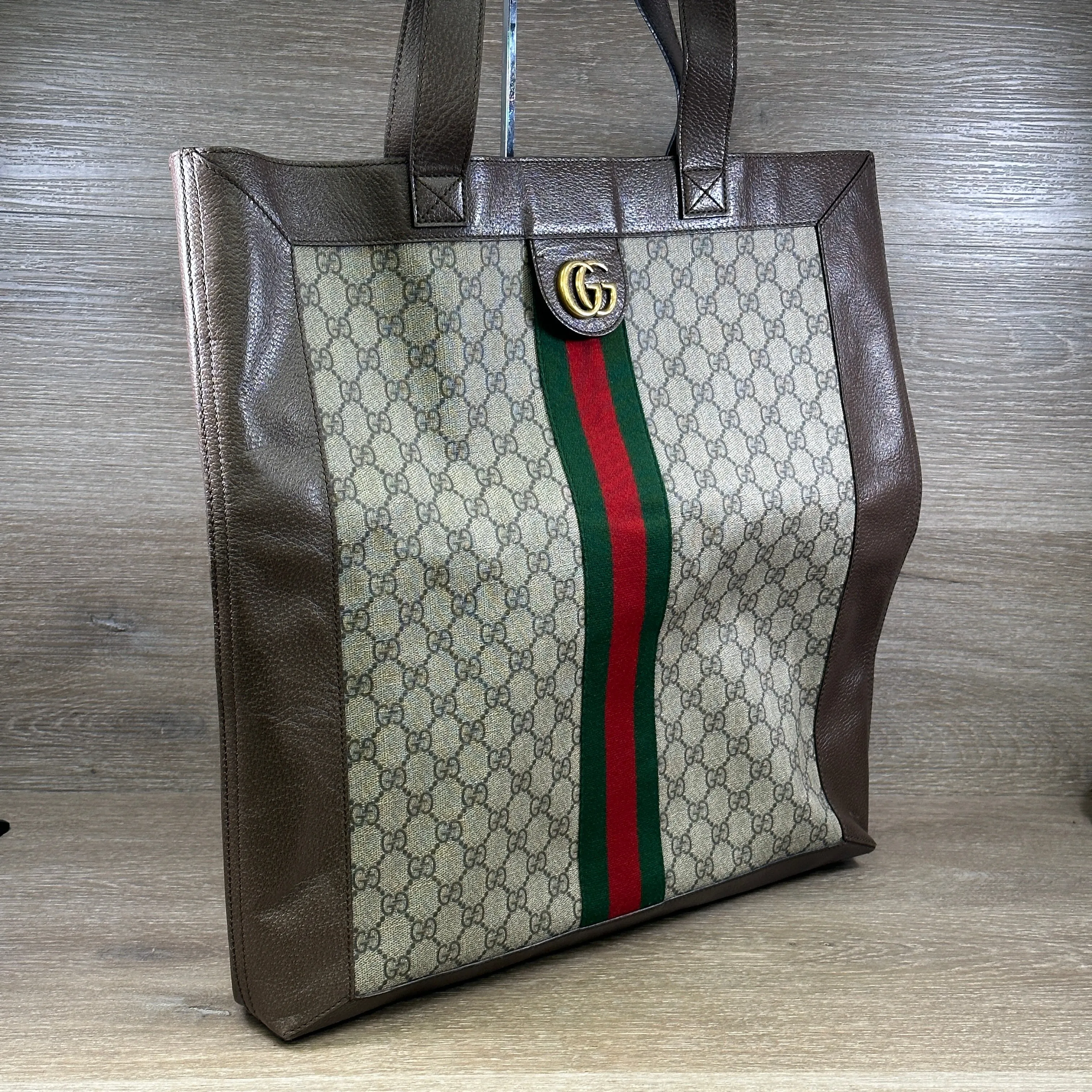 Gucci GG Supreme Canvas Ophidia Tote - Large
