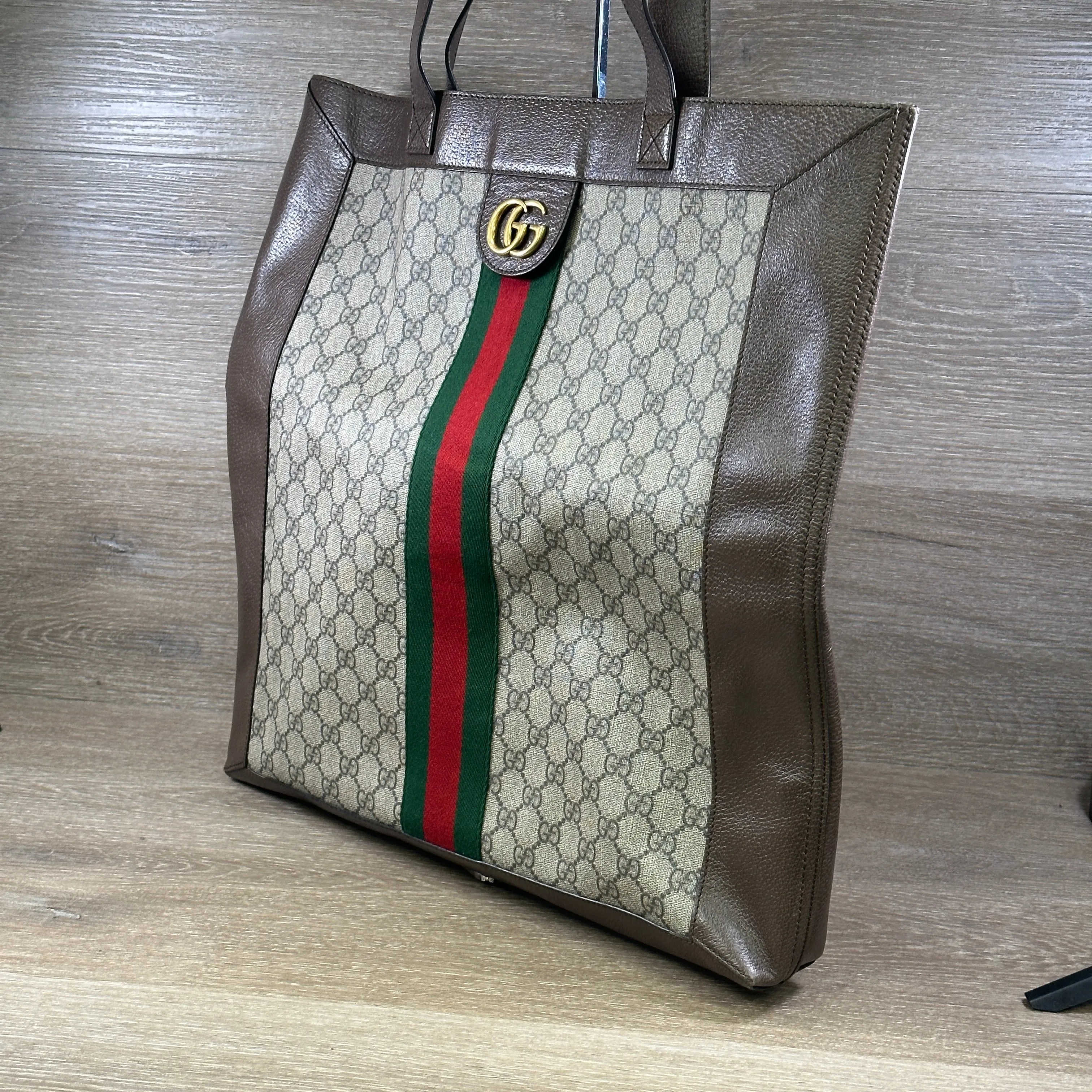 Gucci GG Supreme Canvas Ophidia Tote - Large