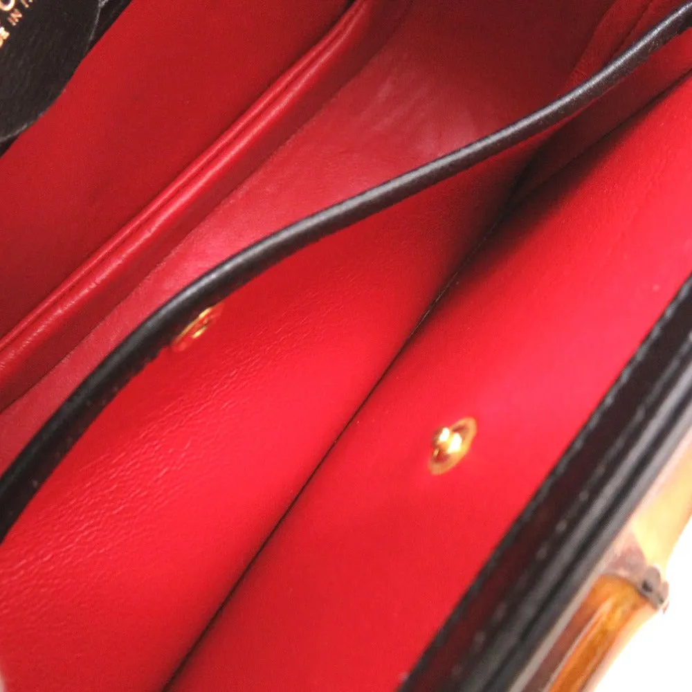 GUCCI Handbag 000 1951 0633 leather black Women Used