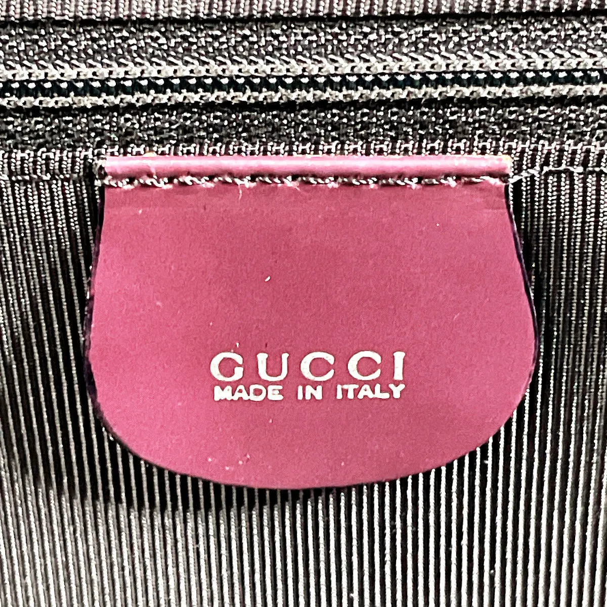 GUCCI Handbag 013 2122 2491 Patent leather purple Bamboo Vanity Women Used