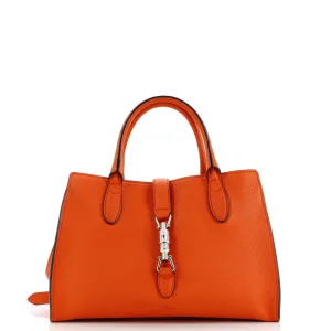 GUCCI Jackie Soft Tote Leather Small