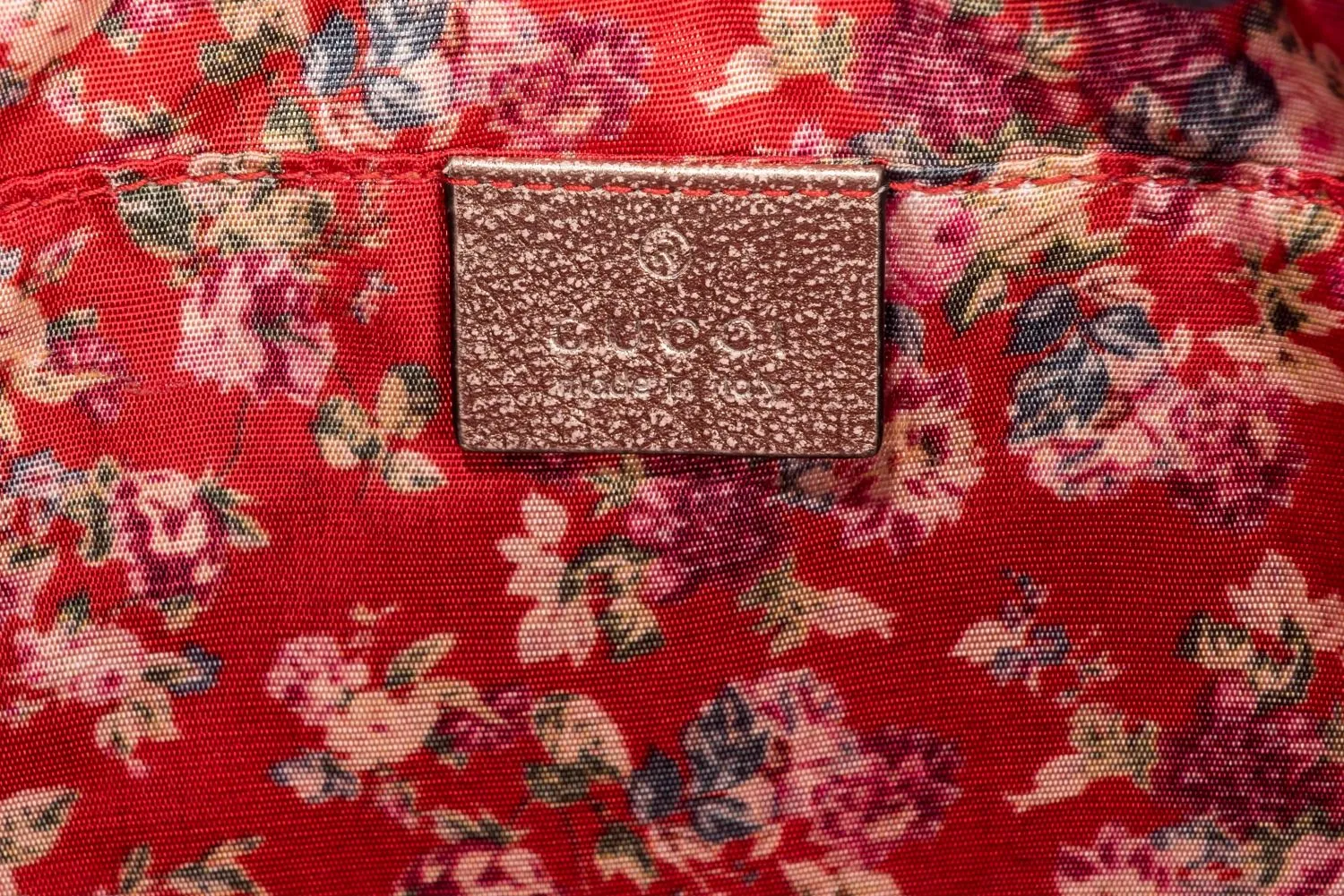 Gucci Laminate Shoulder Bag, Quilted Pink Metallic & Blue Metallic