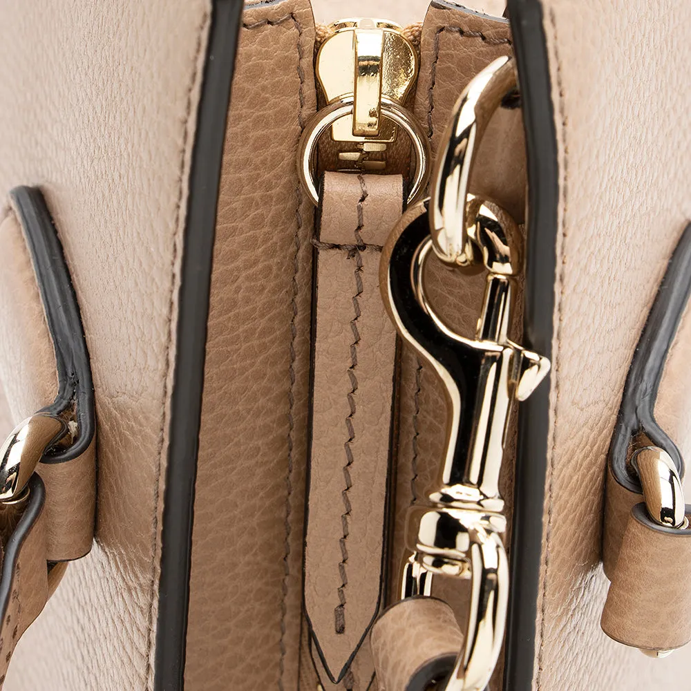 Gucci Leather Soho Medium Top Handle Satchel