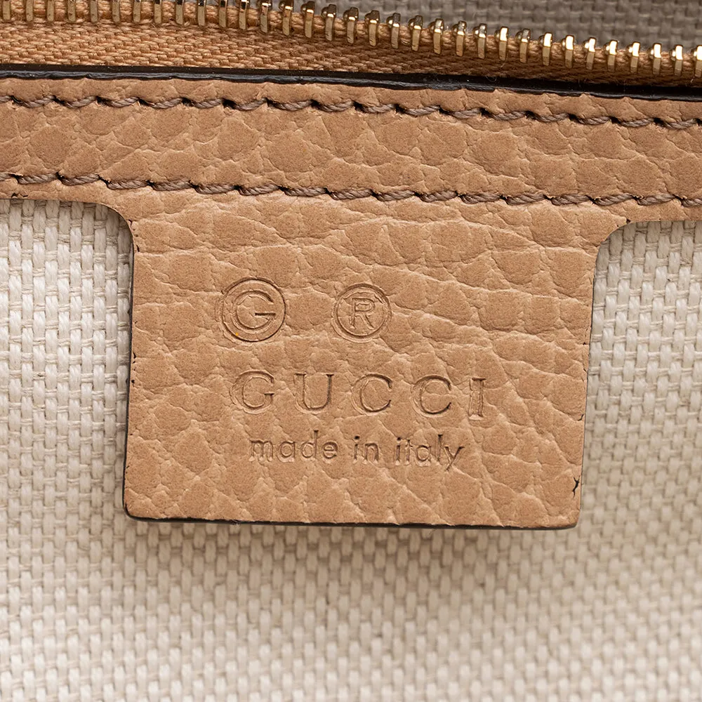 Gucci Leather Soho Medium Top Handle Satchel