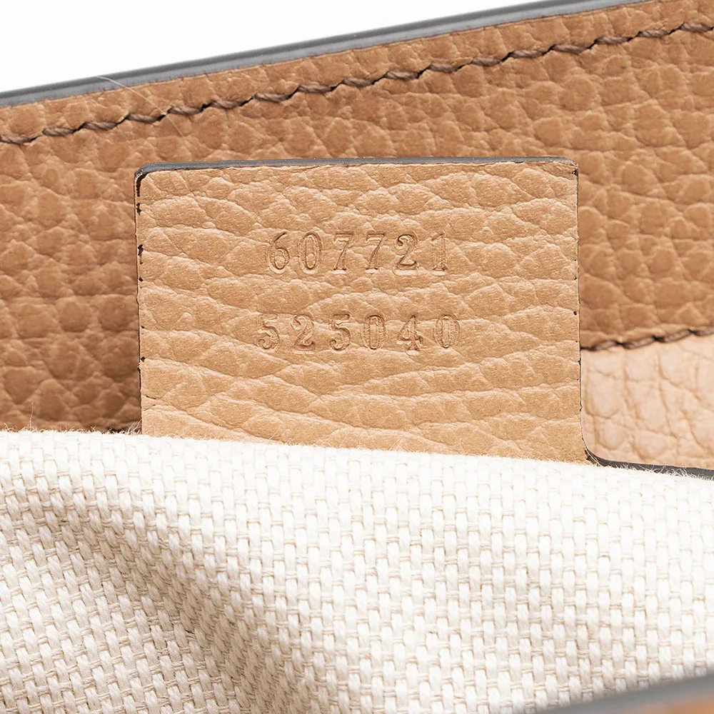 Gucci Leather Soho Medium Top Handle Satchel