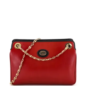 GUCCI Marina Chain Shoulder Bag Leather