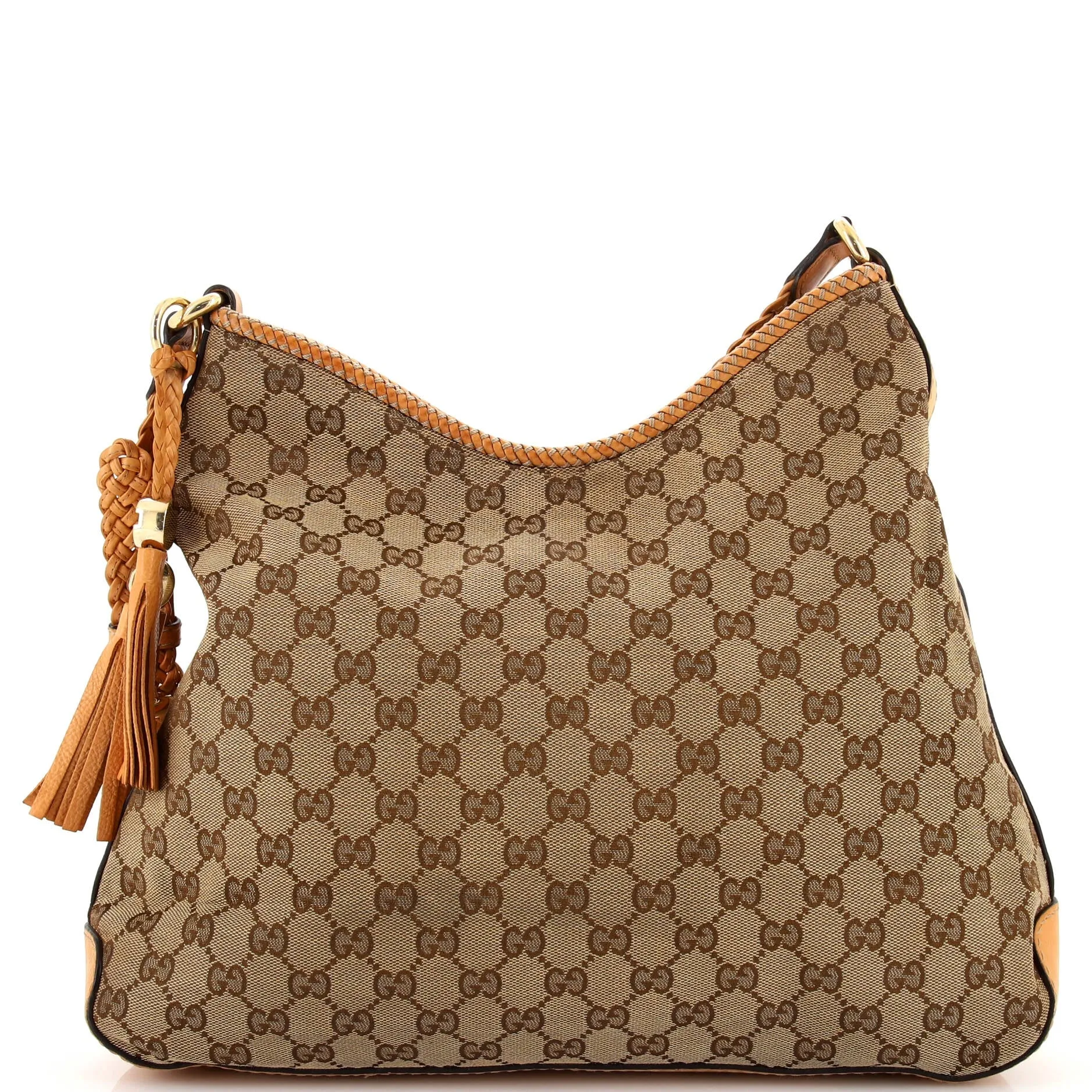 GUCCI Marrakech Hobo GG Canvas Medium