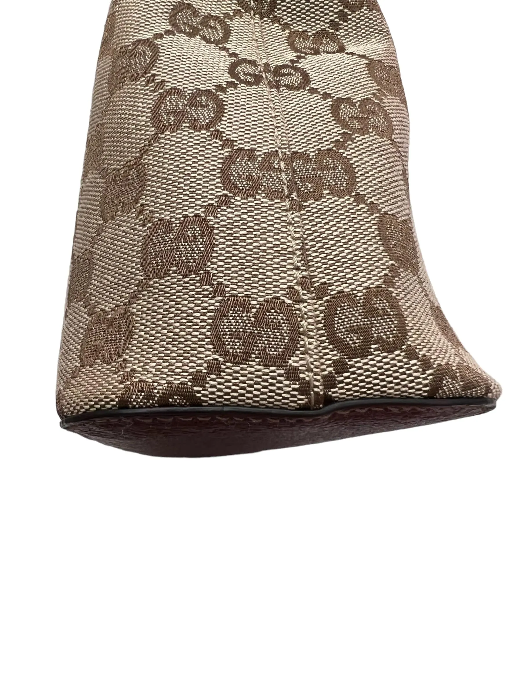 Gucci Monogram Burgundy Hobo SYCK855