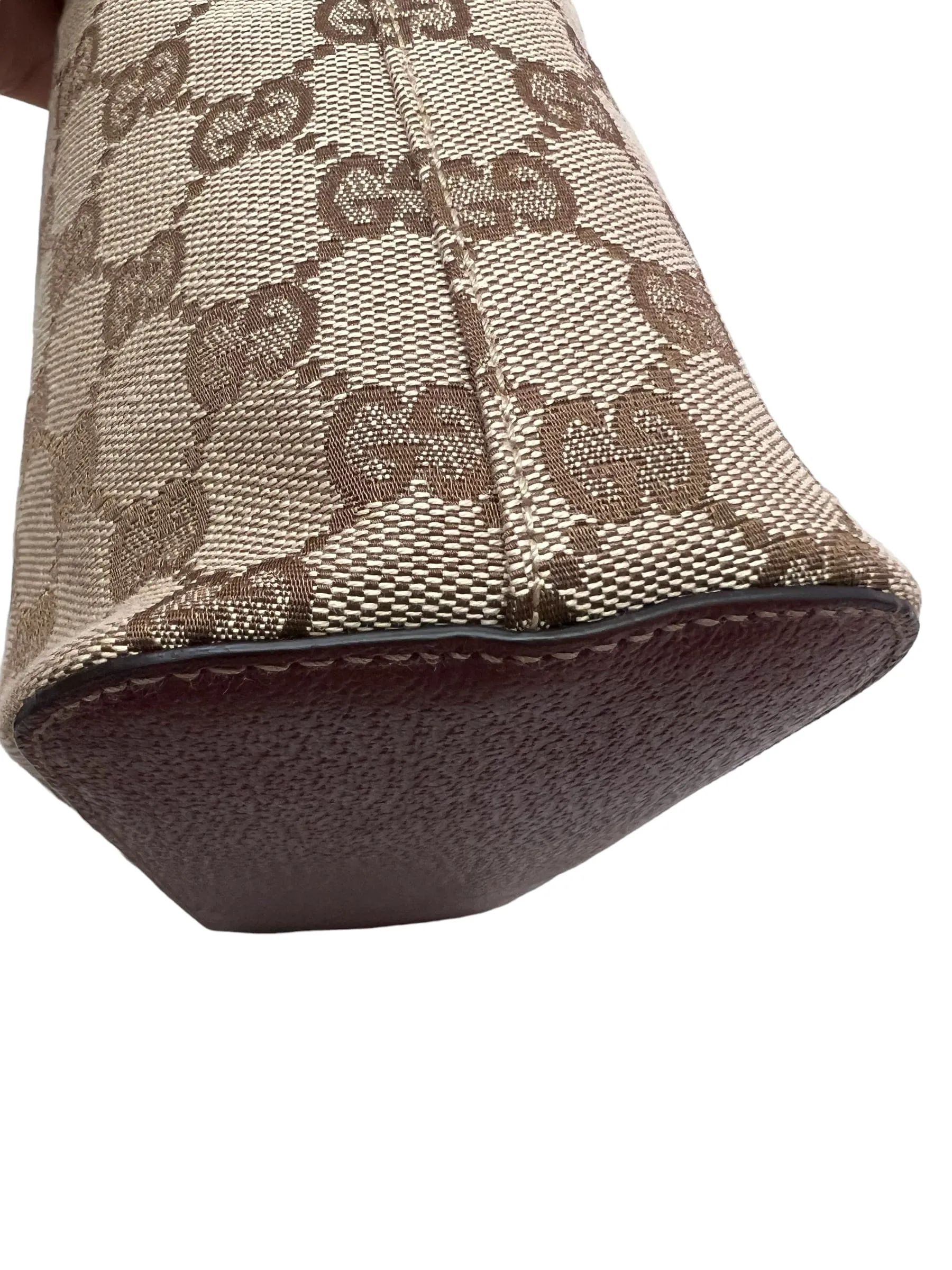 Gucci Monogram Burgundy Hobo SYCK855