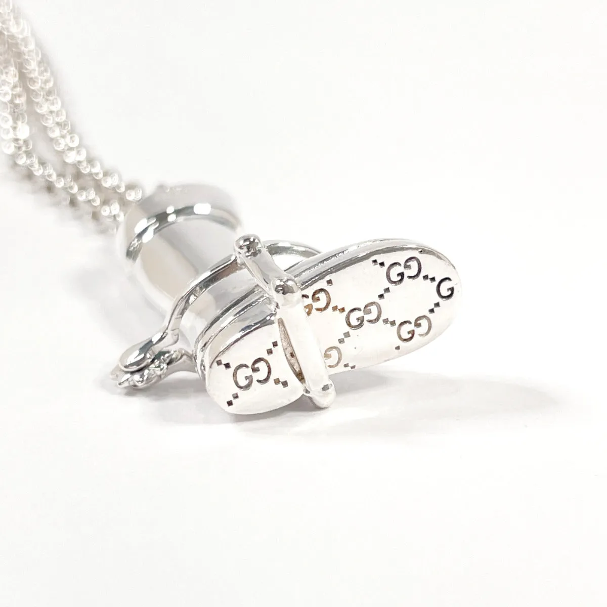 GUCCI Necklace Silver925 Silver boots unisex Used