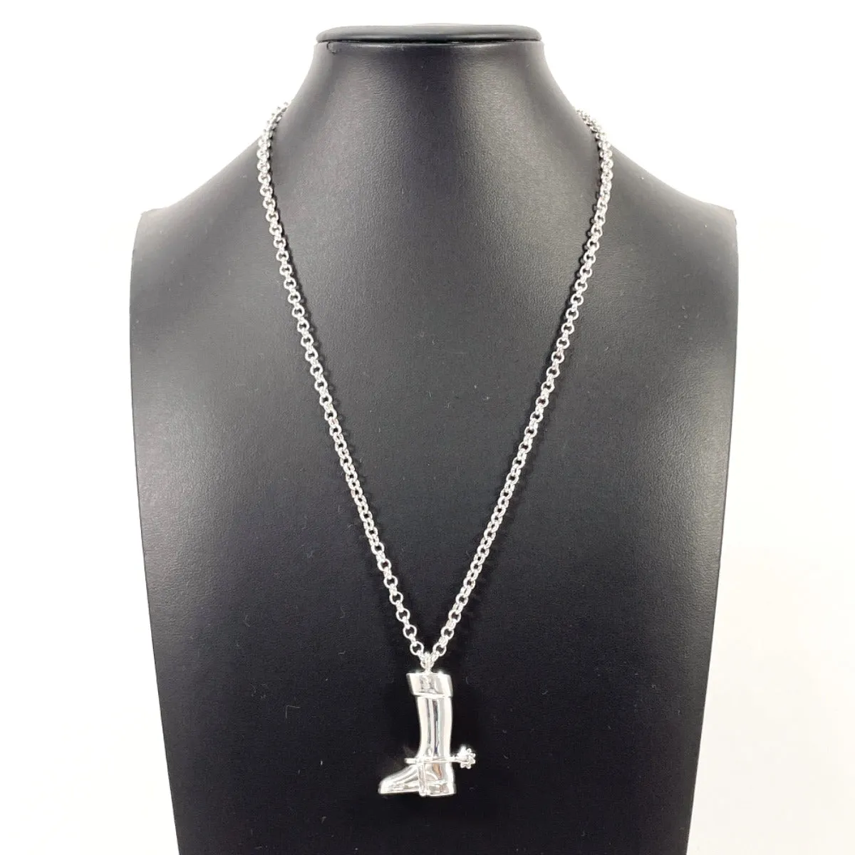 GUCCI Necklace Silver925 Silver boots unisex Used