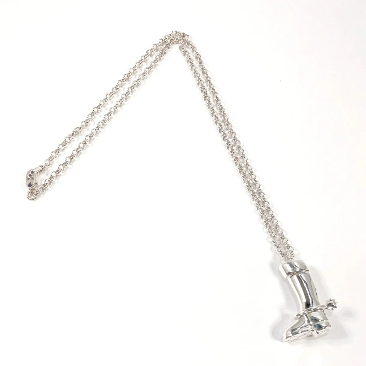 GUCCI Necklace Silver925 Silver boots unisex Used