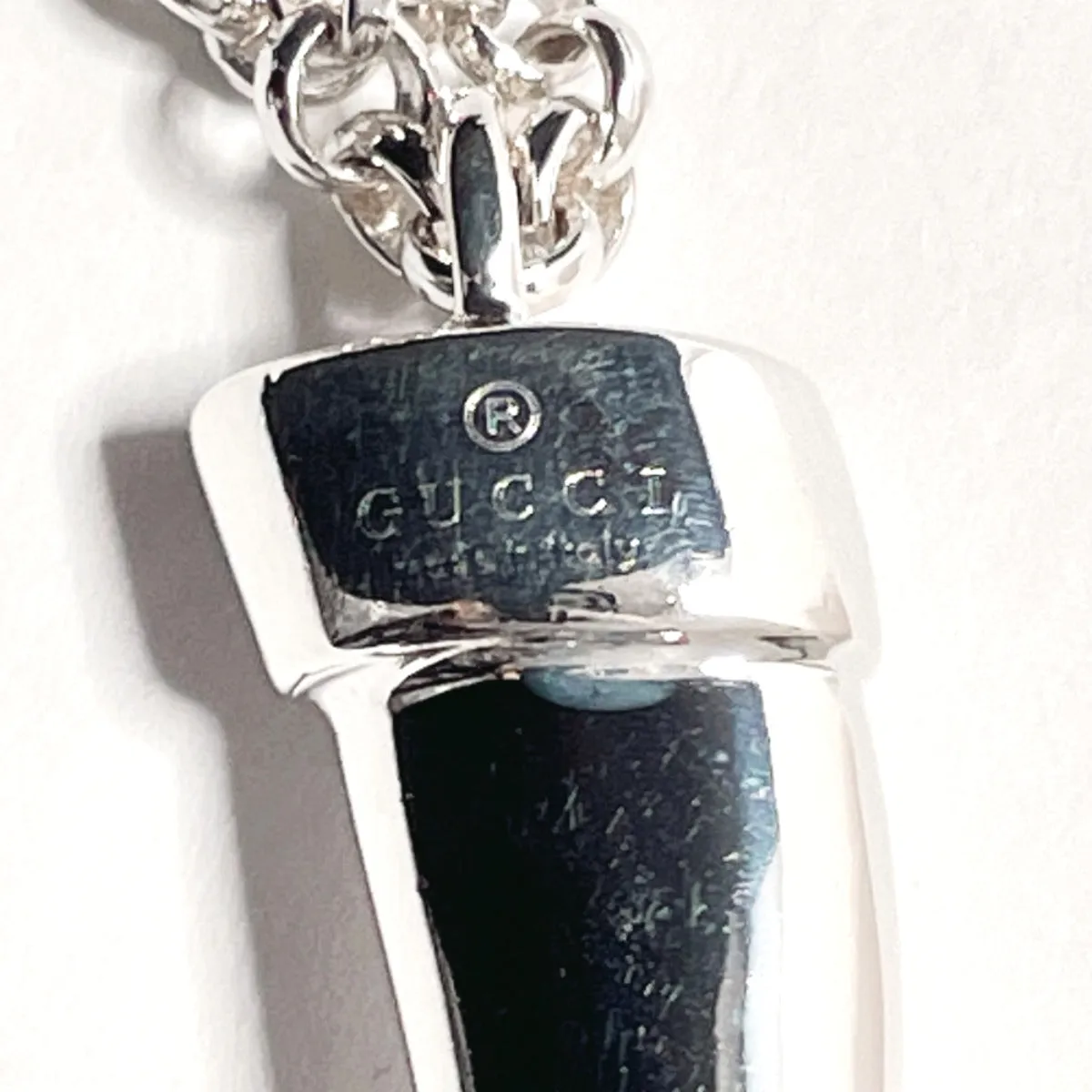GUCCI Necklace Silver925 Silver boots unisex Used