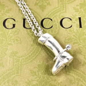 GUCCI Necklace Silver925 Silver boots unisex Used