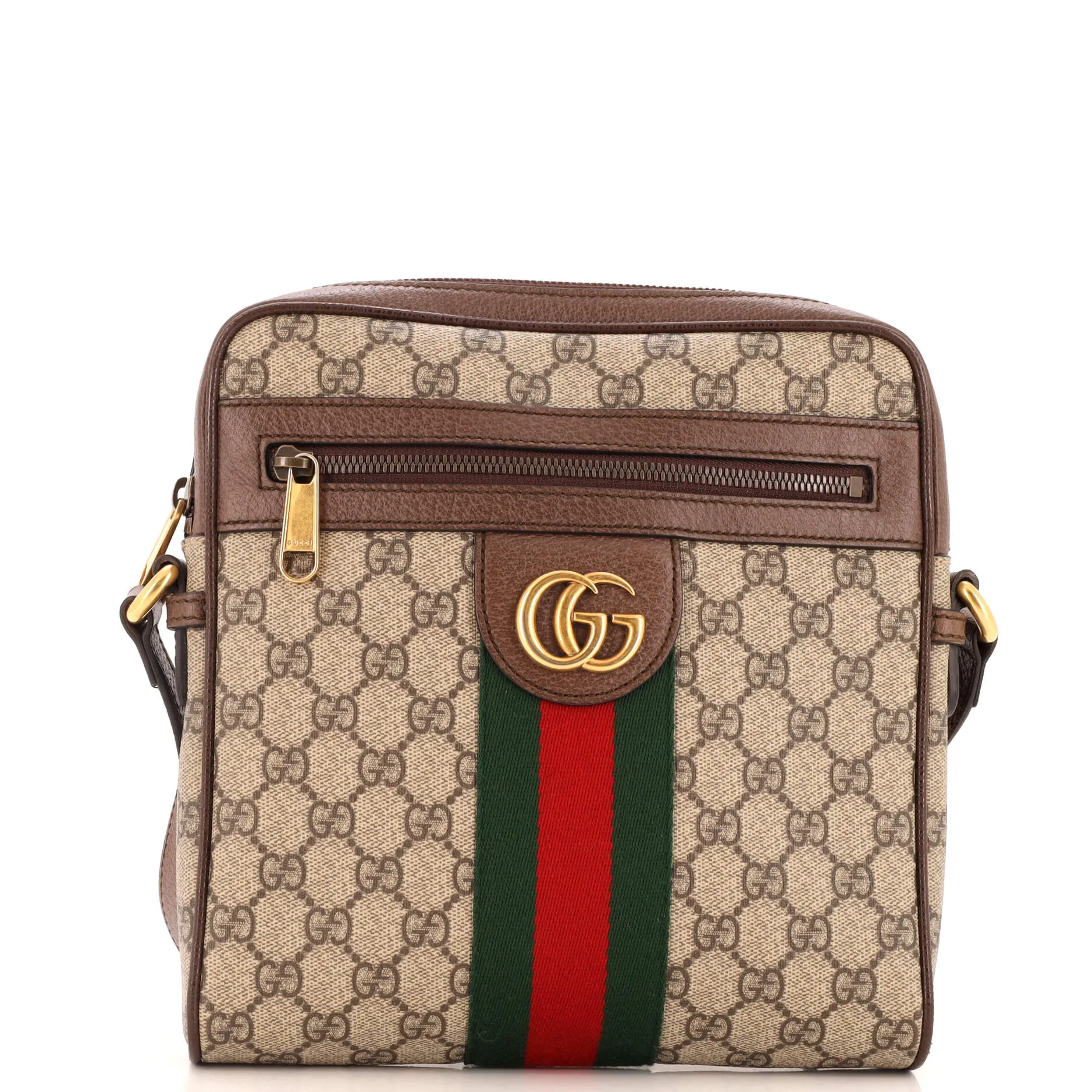 GUCCI Ophidia Messenger Bag GG Coated Canvas Small