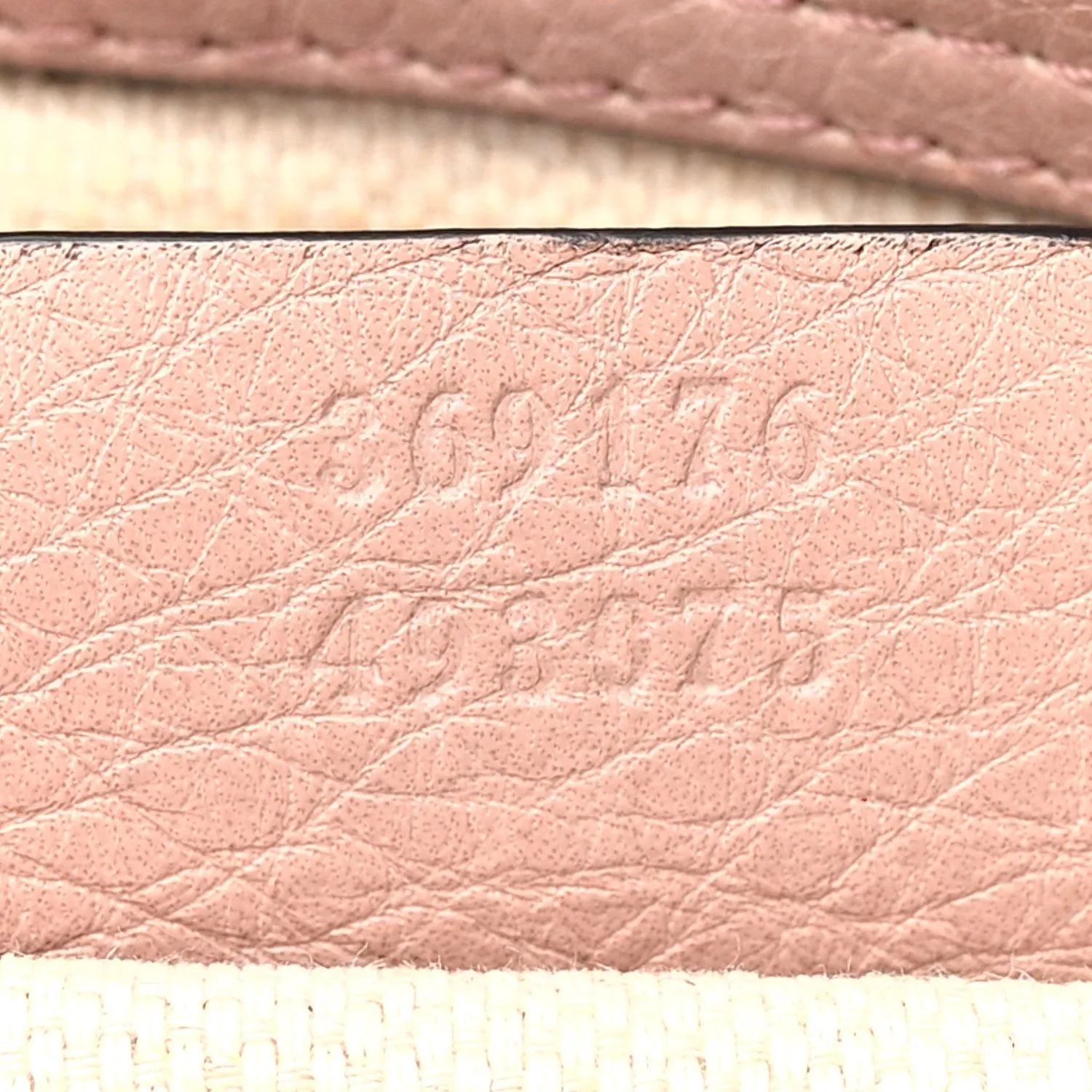 Gucci Pebbled Calfskin Small Soho Top