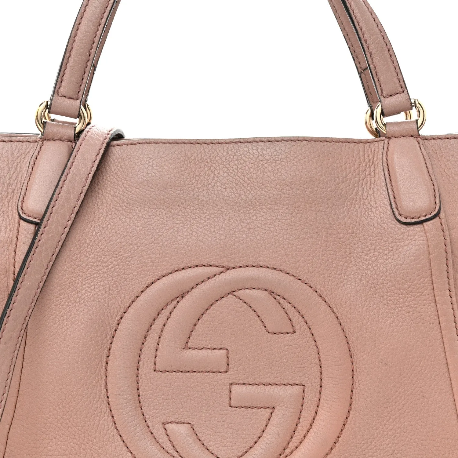 Gucci Pebbled Calfskin Small Soho Top