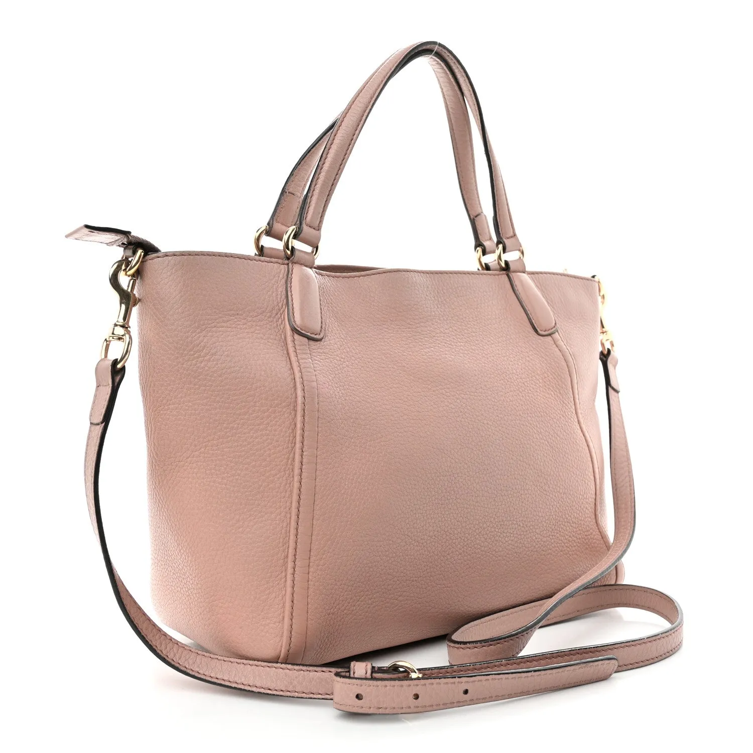 Gucci Pebbled Calfskin Small Soho Top