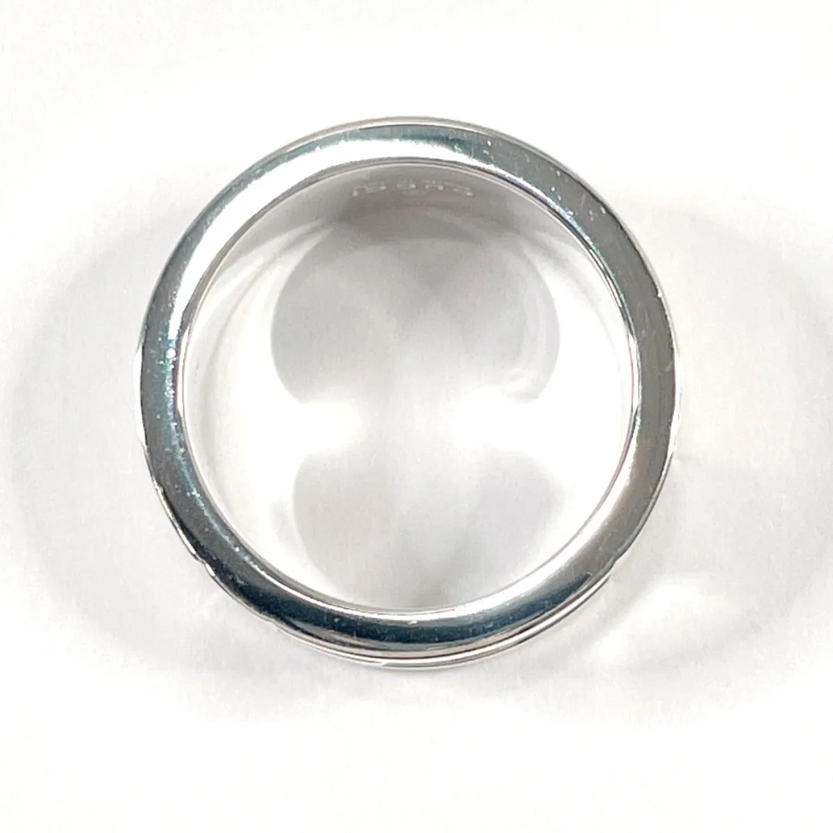 GUCCI Ring Silver925 Silver Branded Cutout G Women Used