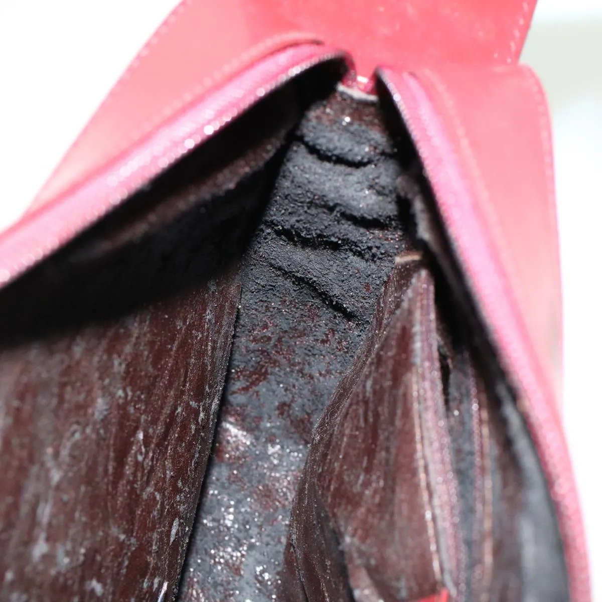 GUCCI Shoulder Bag Patent leather Red  ar9699B