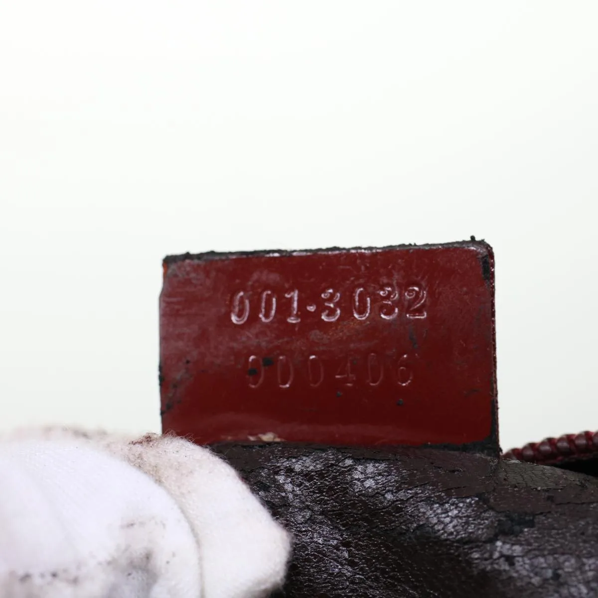 GUCCI Shoulder Bag Patent leather Red  ar9699B