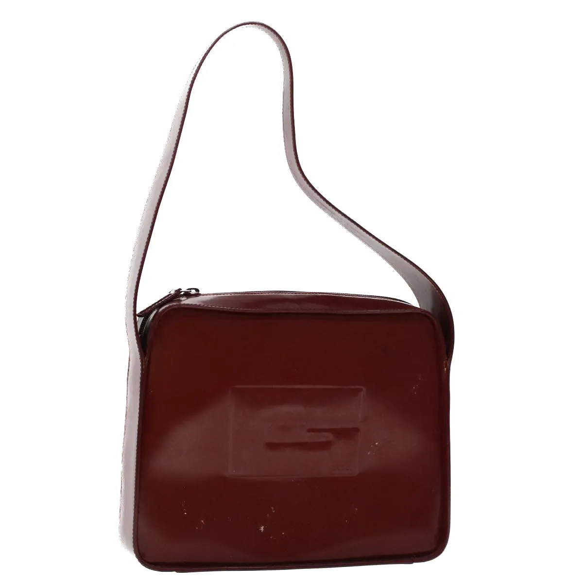 GUCCI Shoulder Bag Patent leather Red  ar9699B