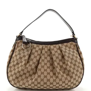 GUCCI Sukey Hobo GG Canvas Medium