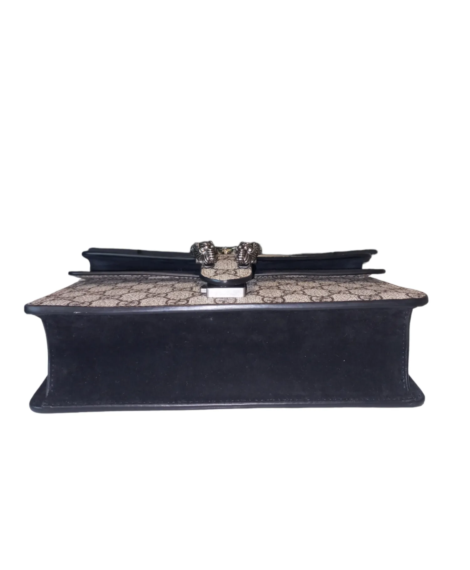 Gucci Supreme Small Dionysus GG Shoulder Bag Black