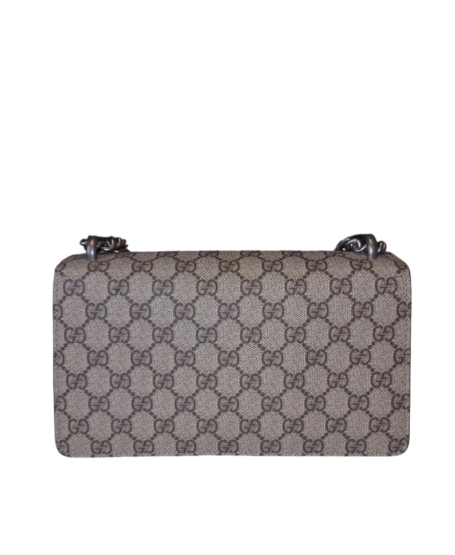 Gucci Supreme Small Dionysus GG Shoulder Bag Black