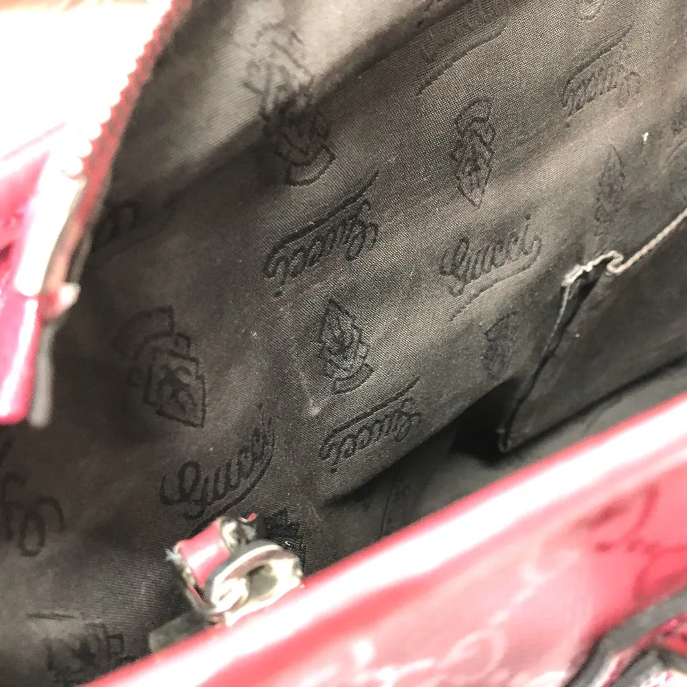 GUCCI Tote Bag 211138 GG implementation Red pink type GG implementation Women Used