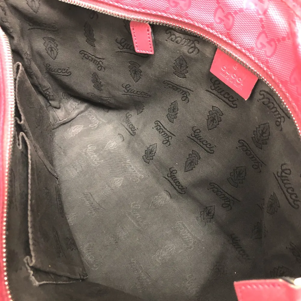 GUCCI Tote Bag 211138 GG implementation Red pink type GG implementation Women Used