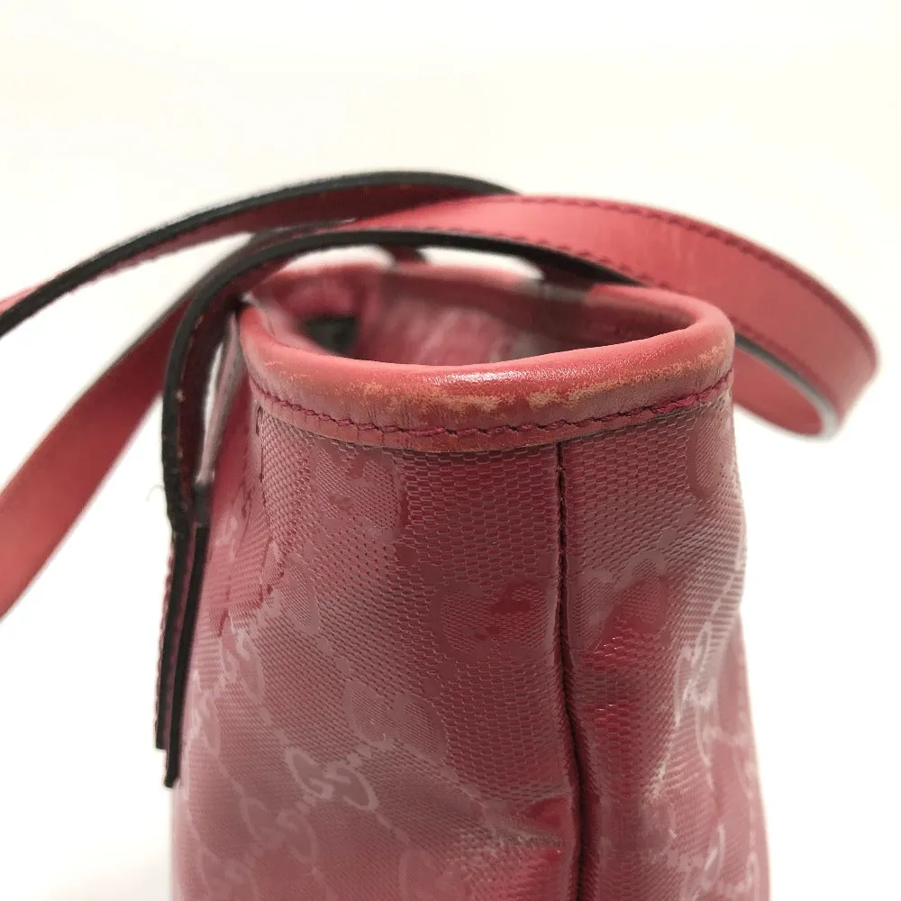 GUCCI Tote Bag 211138 GG implementation Red pink type GG implementation Women Used