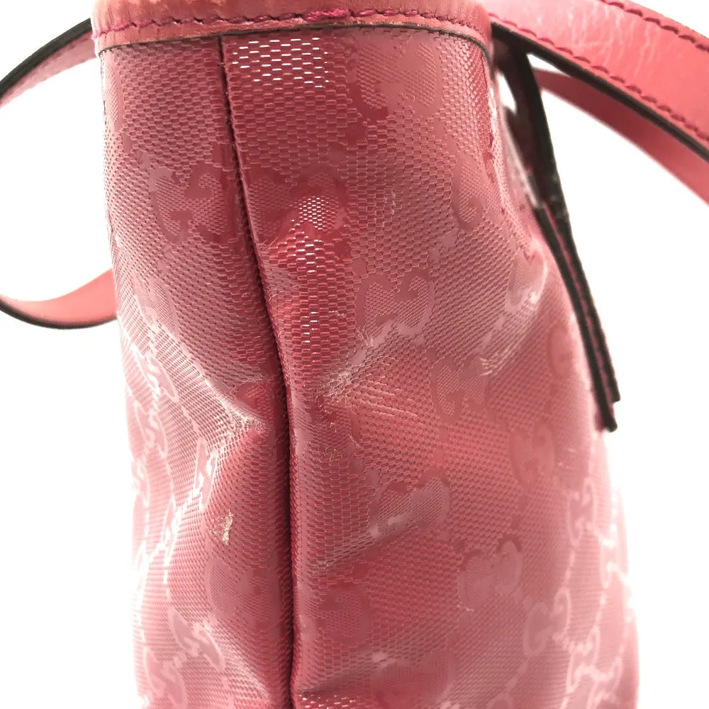 GUCCI Tote Bag 211138 GG implementation Red pink type GG implementation Women Used