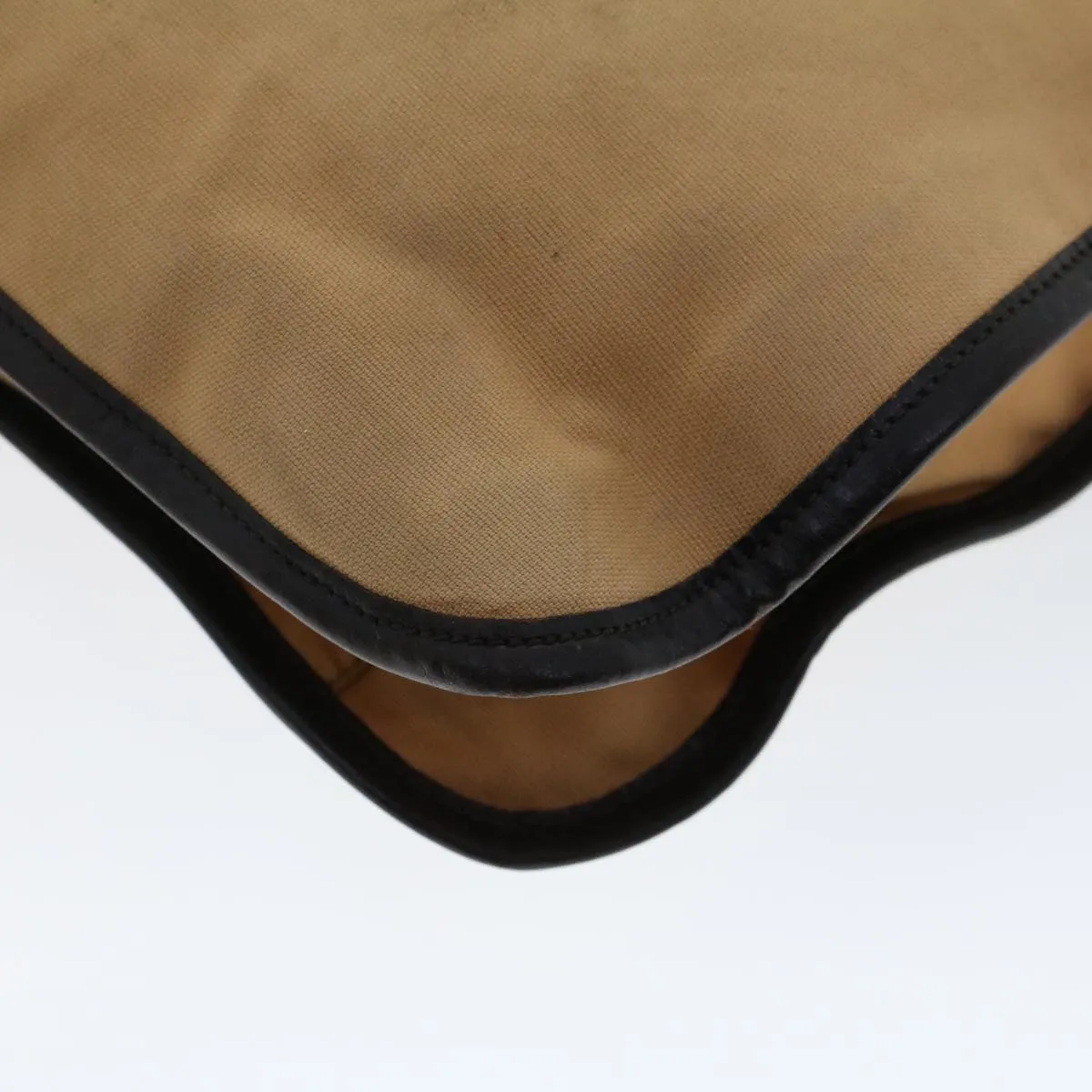 GUCCI Web Sherry Line Shoulder Bag Canvas Beige Green Red  ti1172