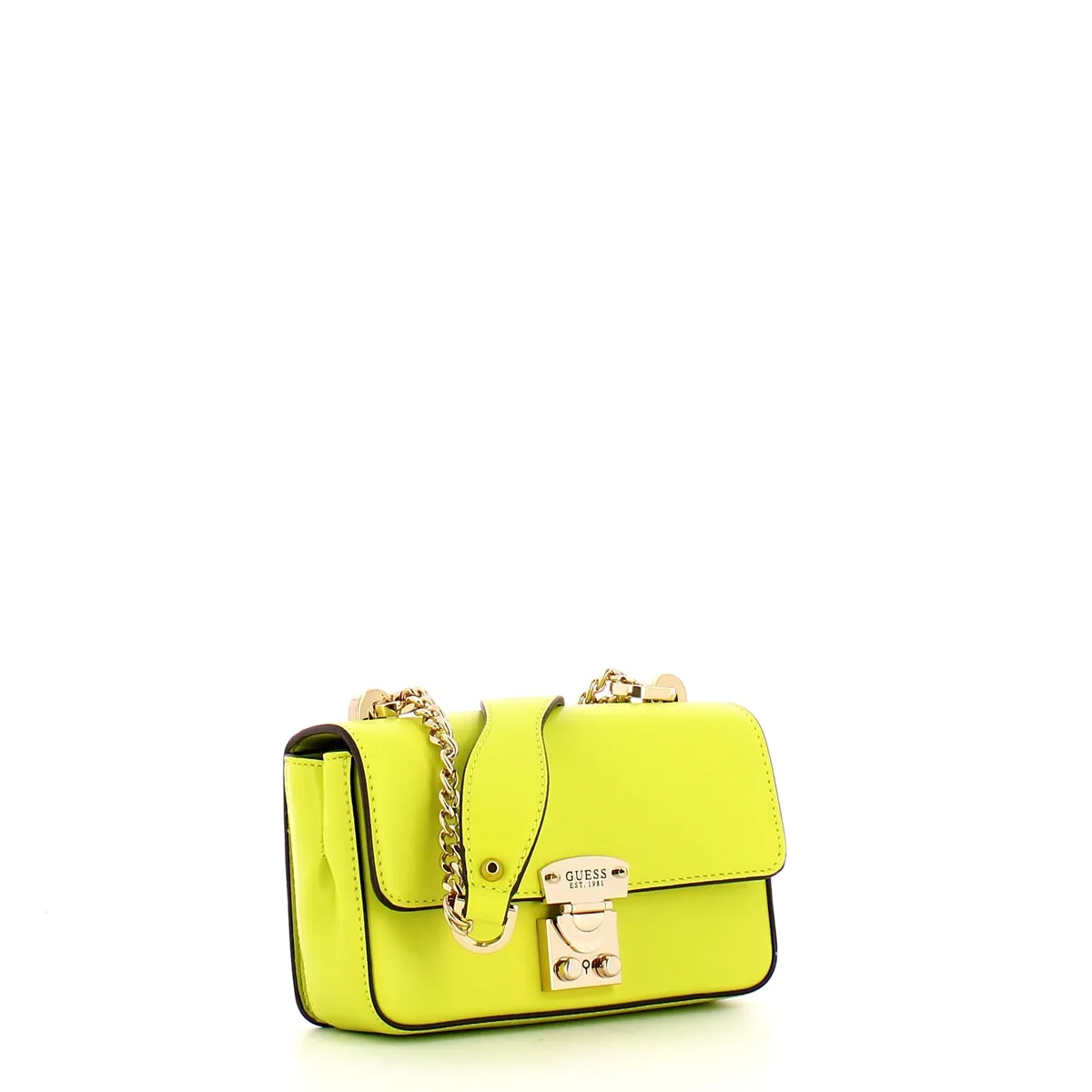 Guess - Eliette Chartreuse Mini Crossbody Bag - HWVG9225780 - CHARTREUSE