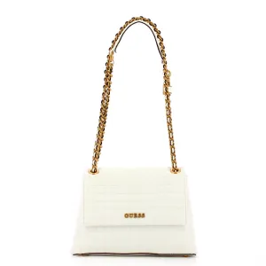 Guess - Tia White Shoulder Bag - HWQA9187210 - WHITE