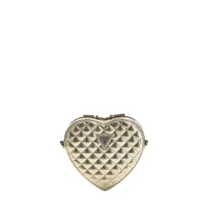 Guess - Twiller Heart Gold Crossbody Bag - HWMG9310770 - GOLD
