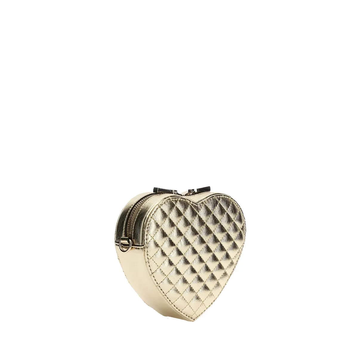 Guess - Twiller Heart Gold Crossbody Bag - HWMG9310770 - GOLD