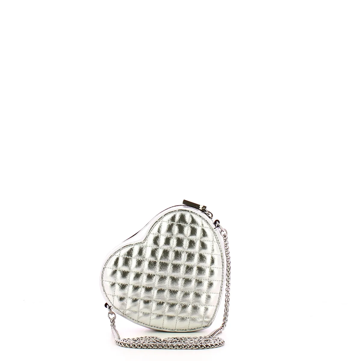 Guess - Twiller Heart Silver Crossbody Bag - HWMY9310770 - SILVER
