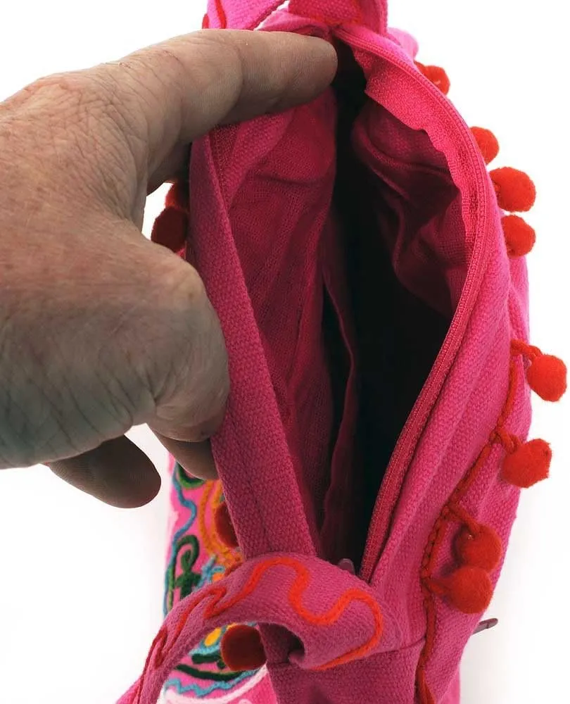 HAB & GUT -IB00V- Indian Women's Cotton Bag Coloured Shoulder Bags and Shoulder Bags