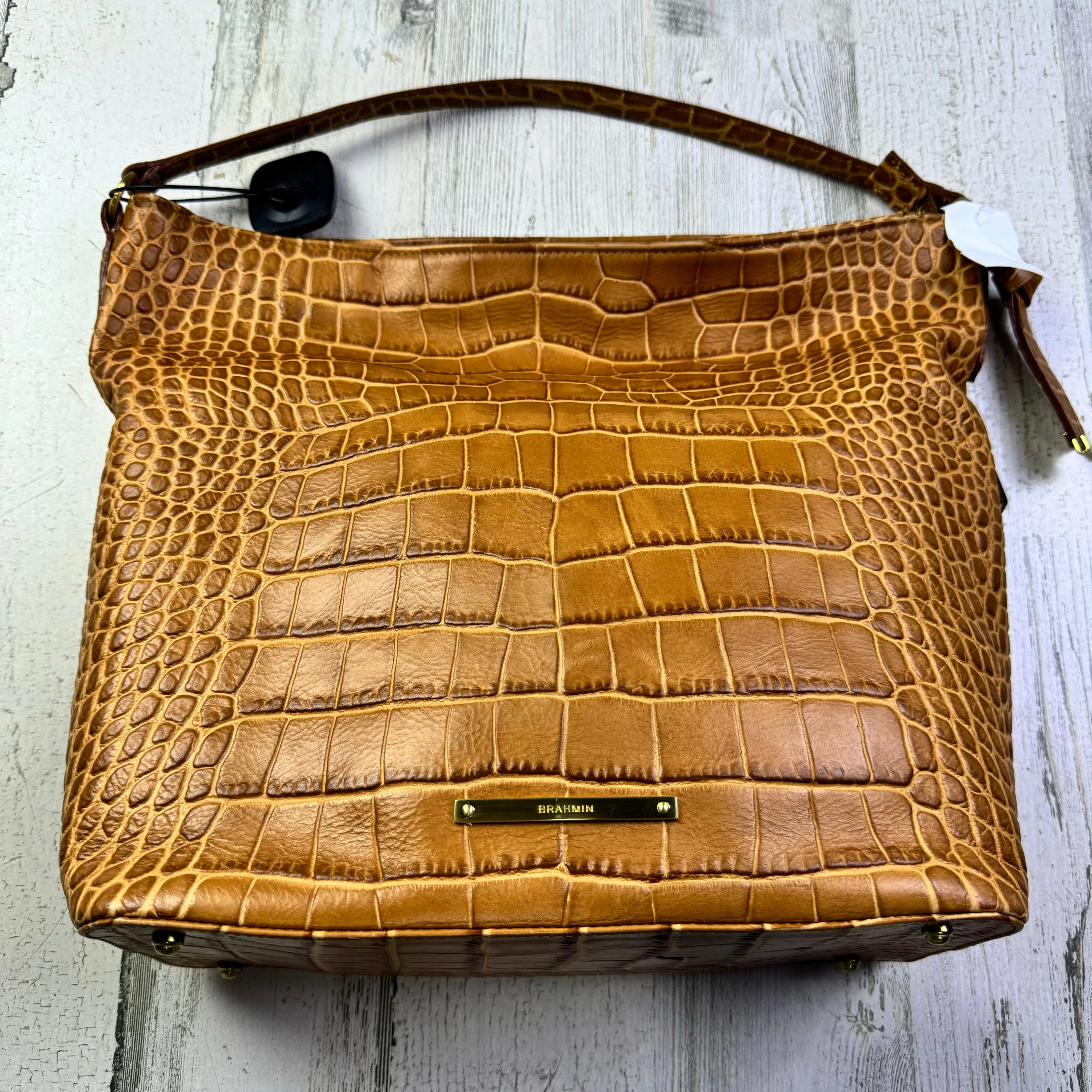 Handbag Designer By Brahmin, Size: Large