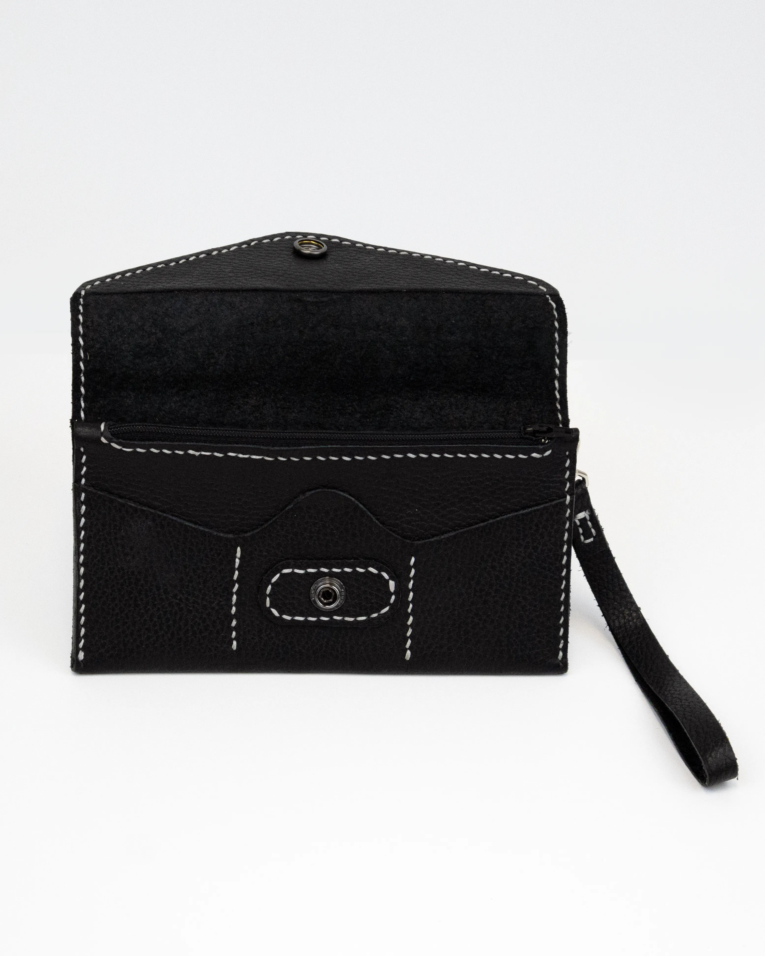 Hank's Stitch Work's Leather Clutches