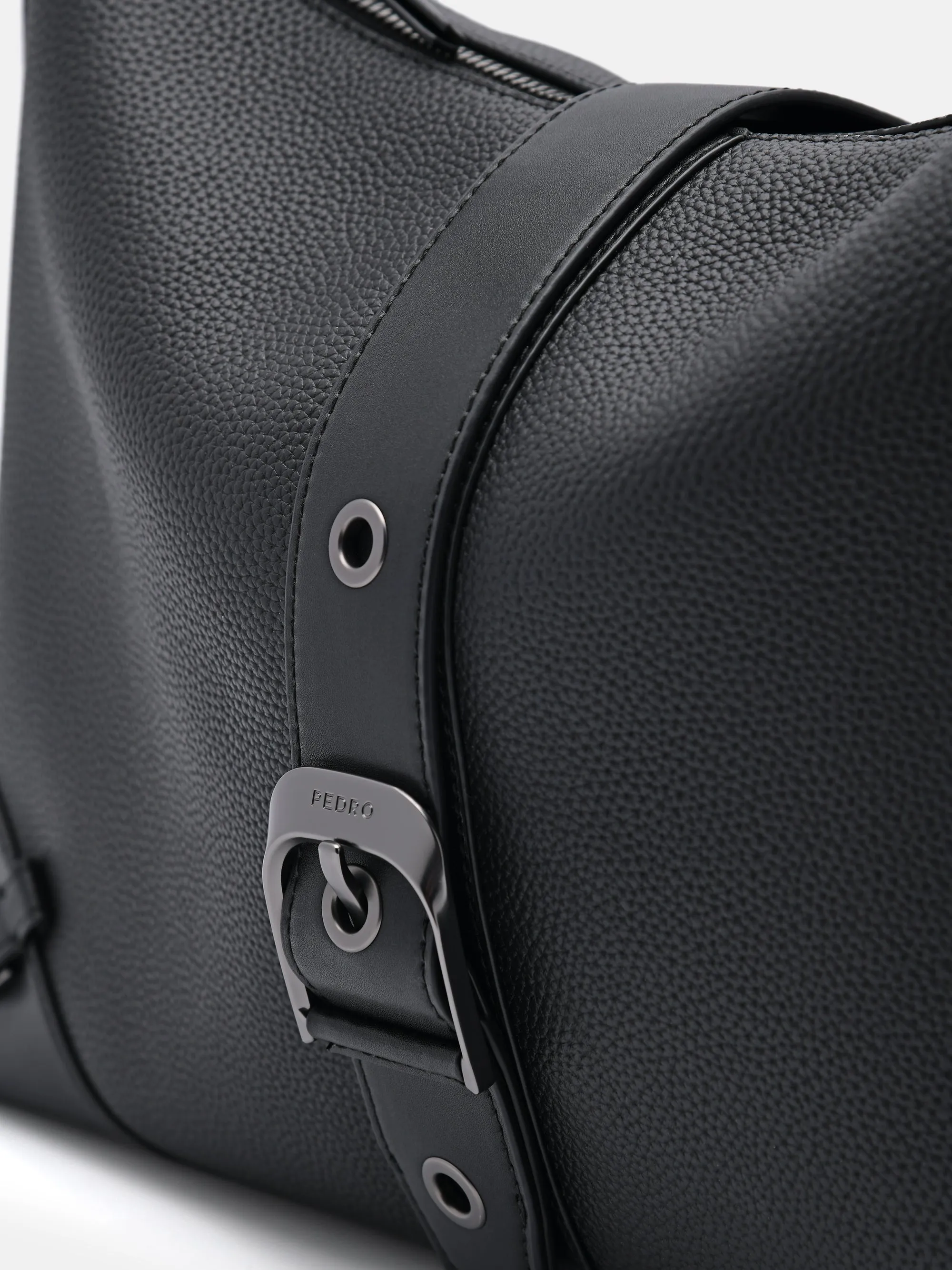 Helix Leather Hobo Bag