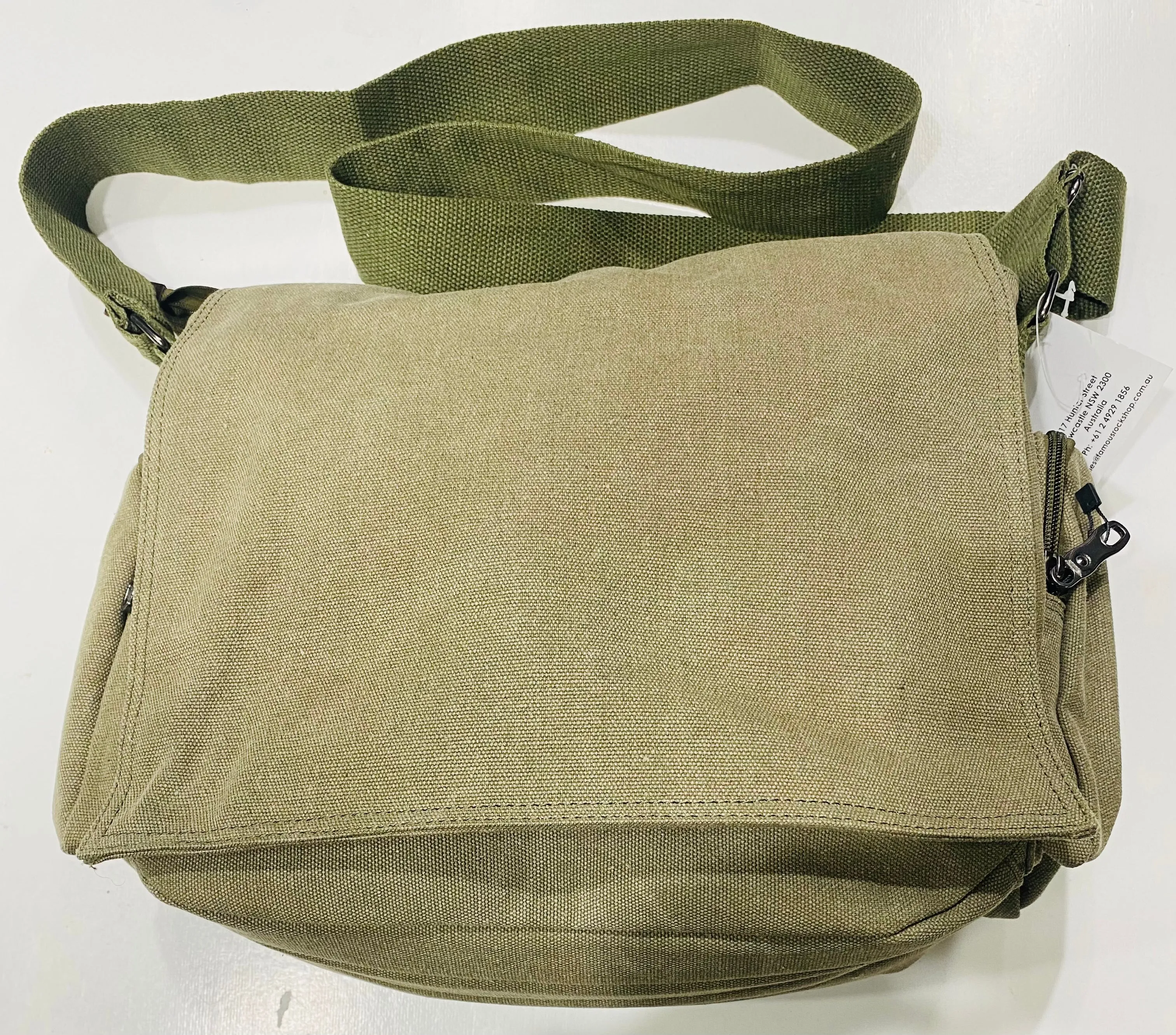 Hennessey Messenger Bag Army Green