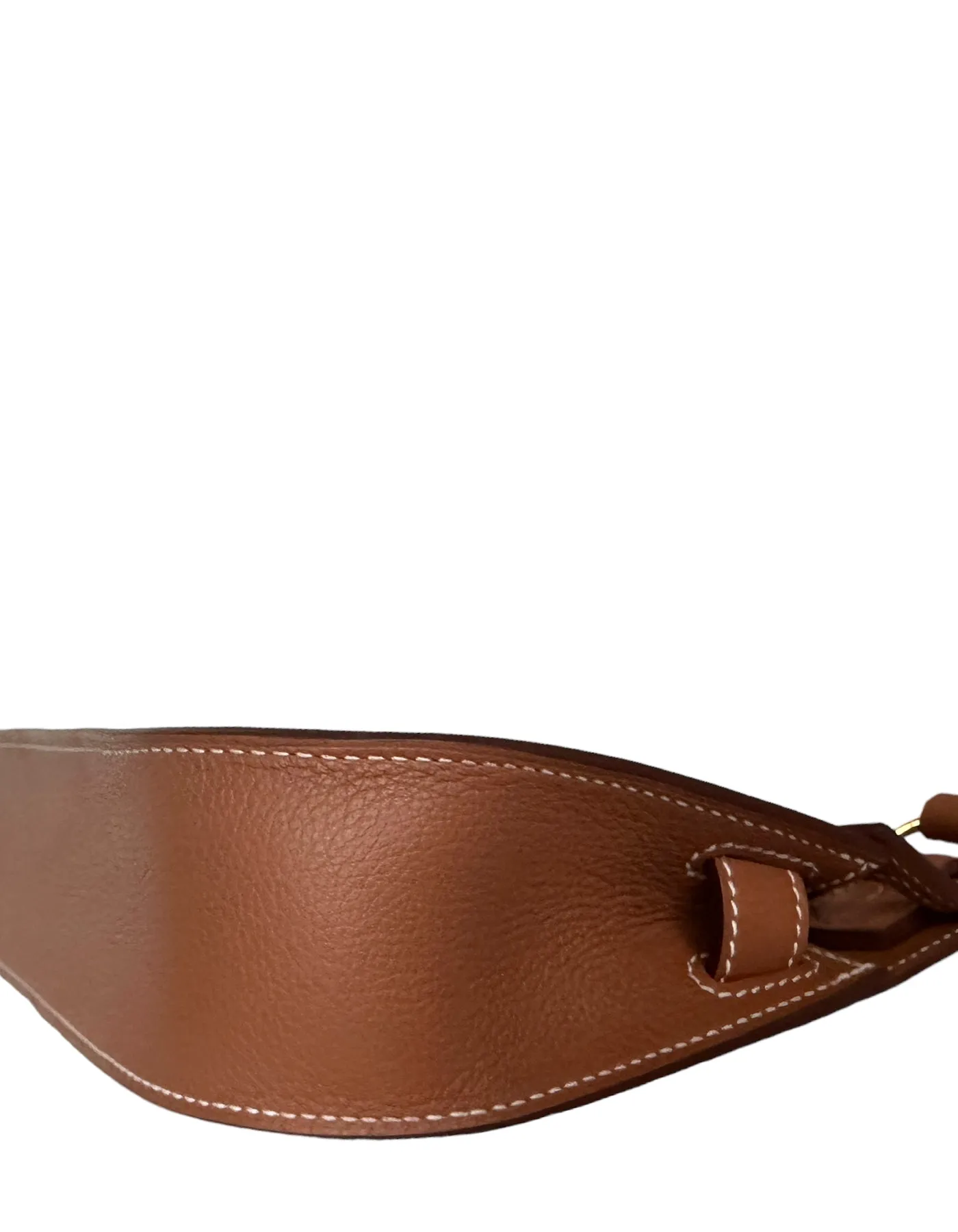 Hermes 2023 Gold Evercolor Leather Mini Jypsiere Messenger Bag